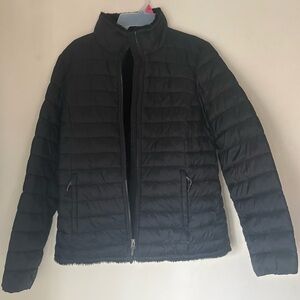 Women's Black Quilted Jacket